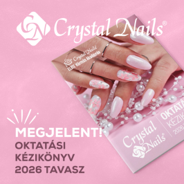 Crytsal Nails oktatási kézikönyv 2026 TAVASZ